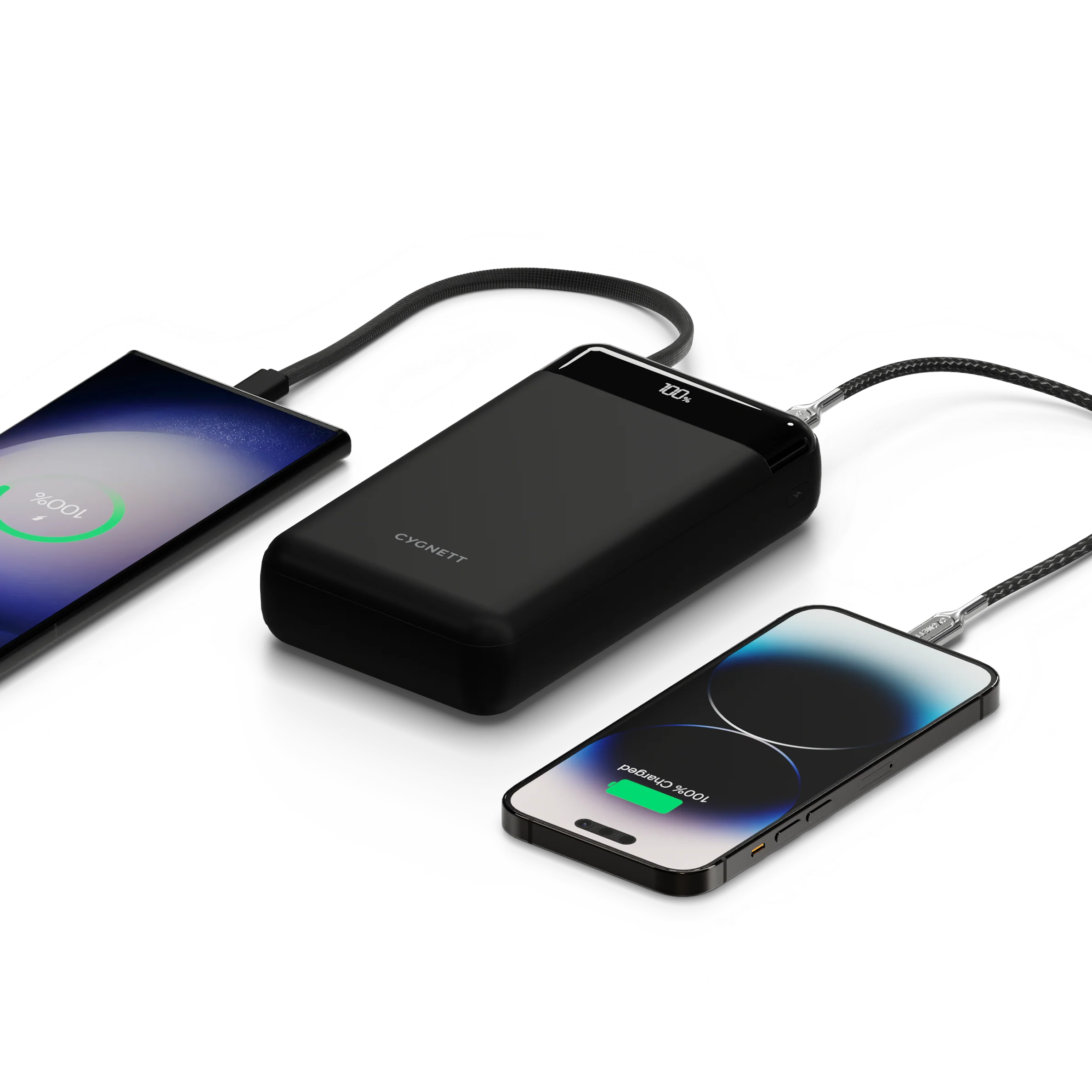 40,000mAh Power Bank with Integrated USB-C Cable - Image 5