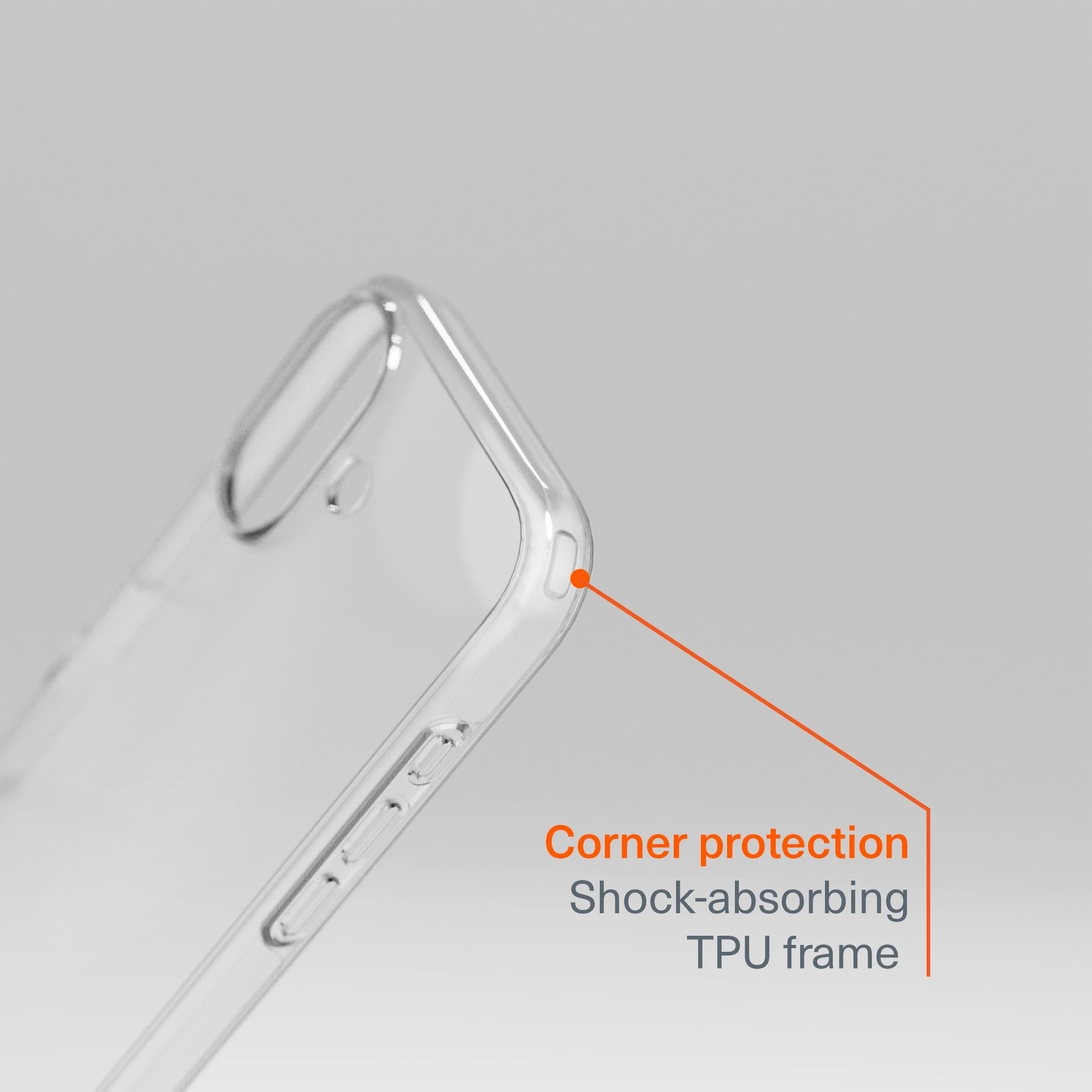 Protective Clear Case for iPhone 17 - Image 3