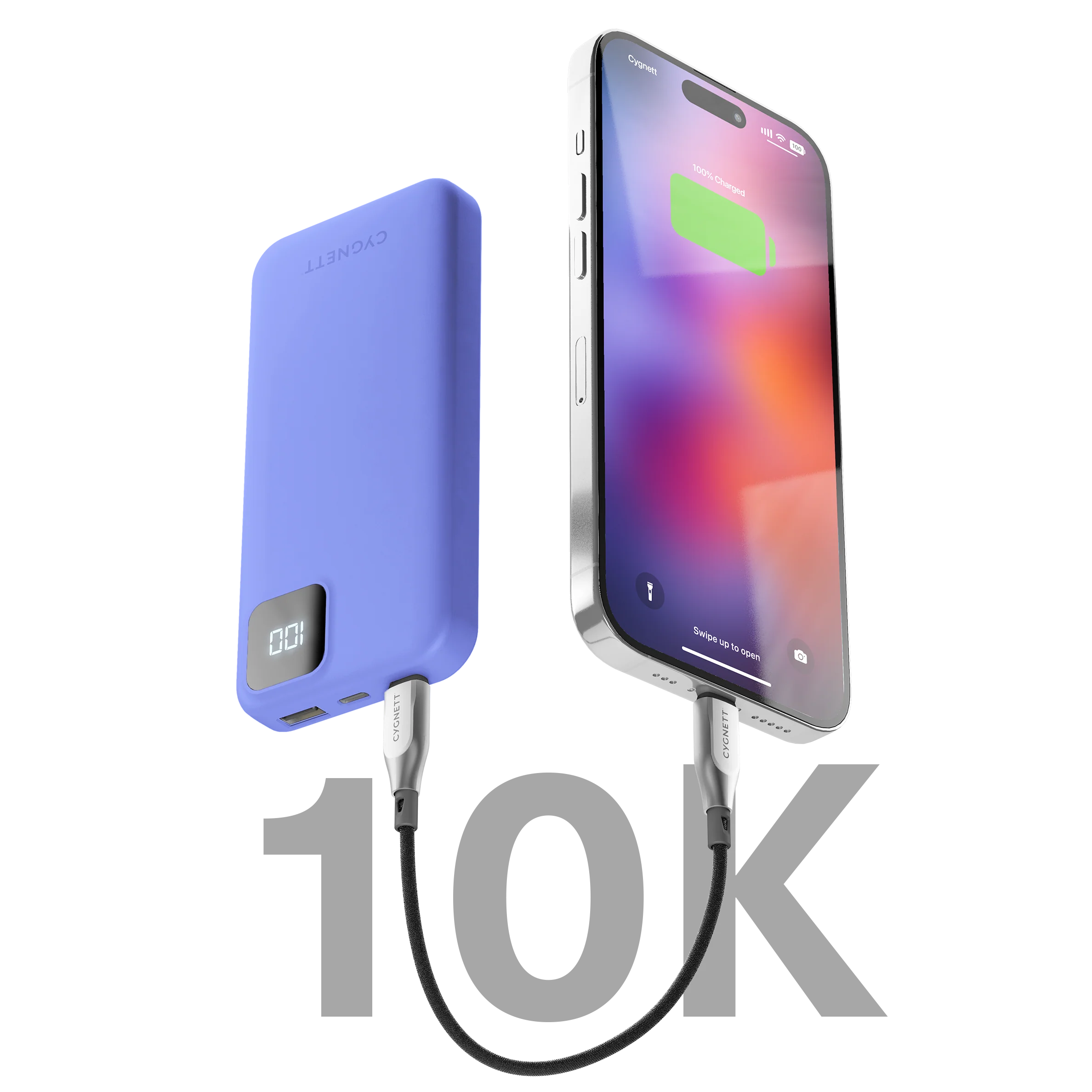 Power Bank 10K – Blue Amalfi - Image 2