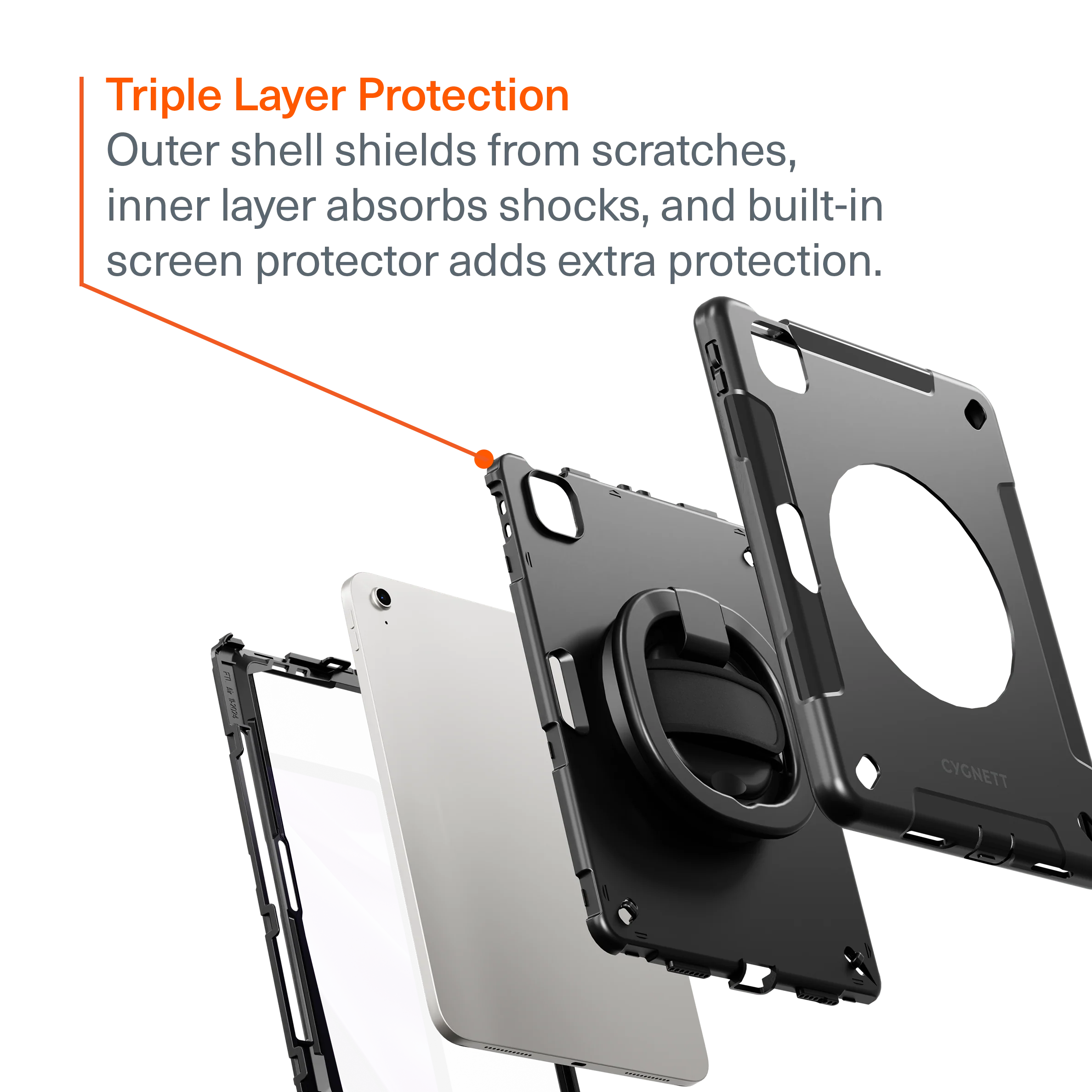 Heavy Duty Case for iPad Air 13" (M4/M3/M2) - Image 2