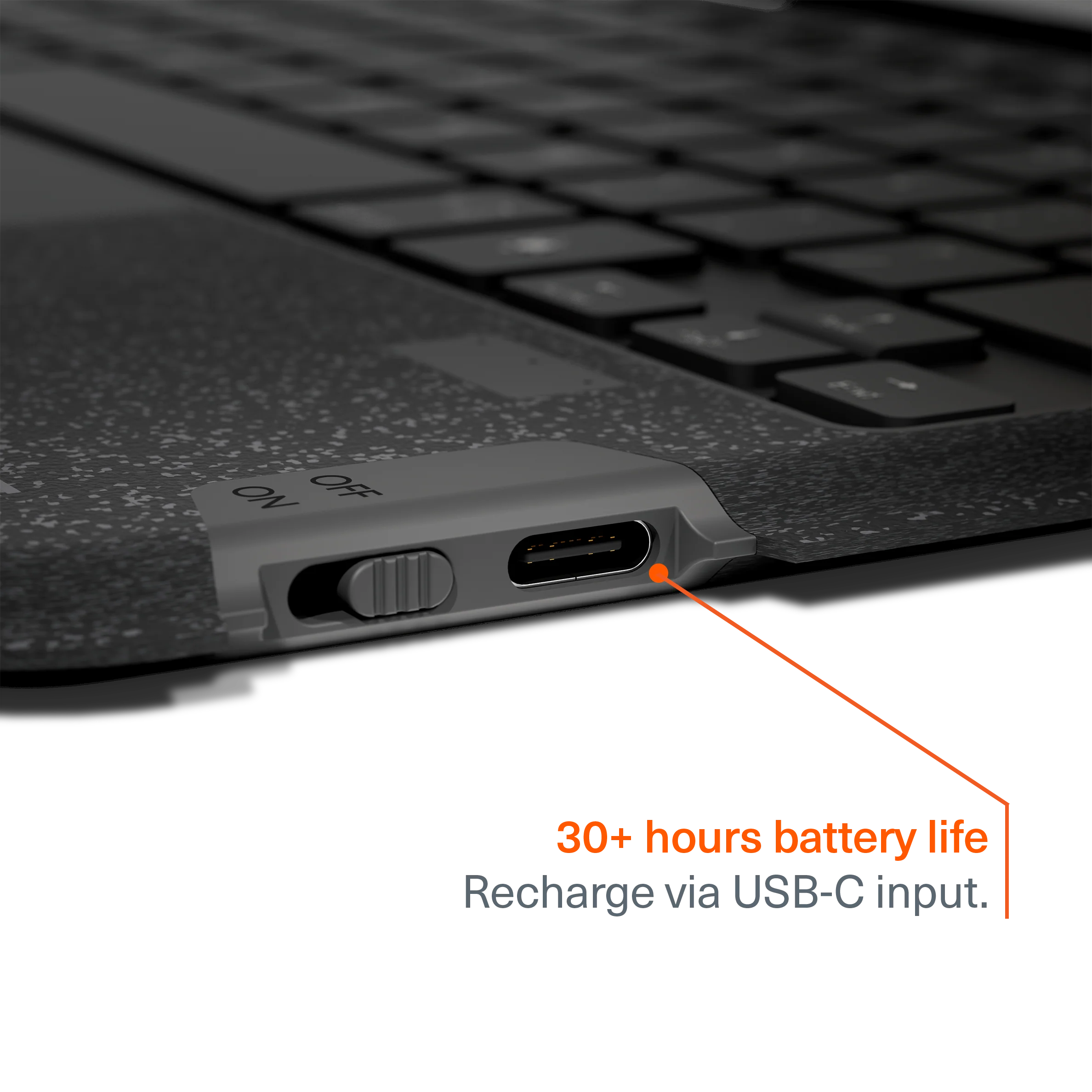 Magnetic Wireless Keyboard Case For iPad Air M4-M3-M2 11” - Image 4