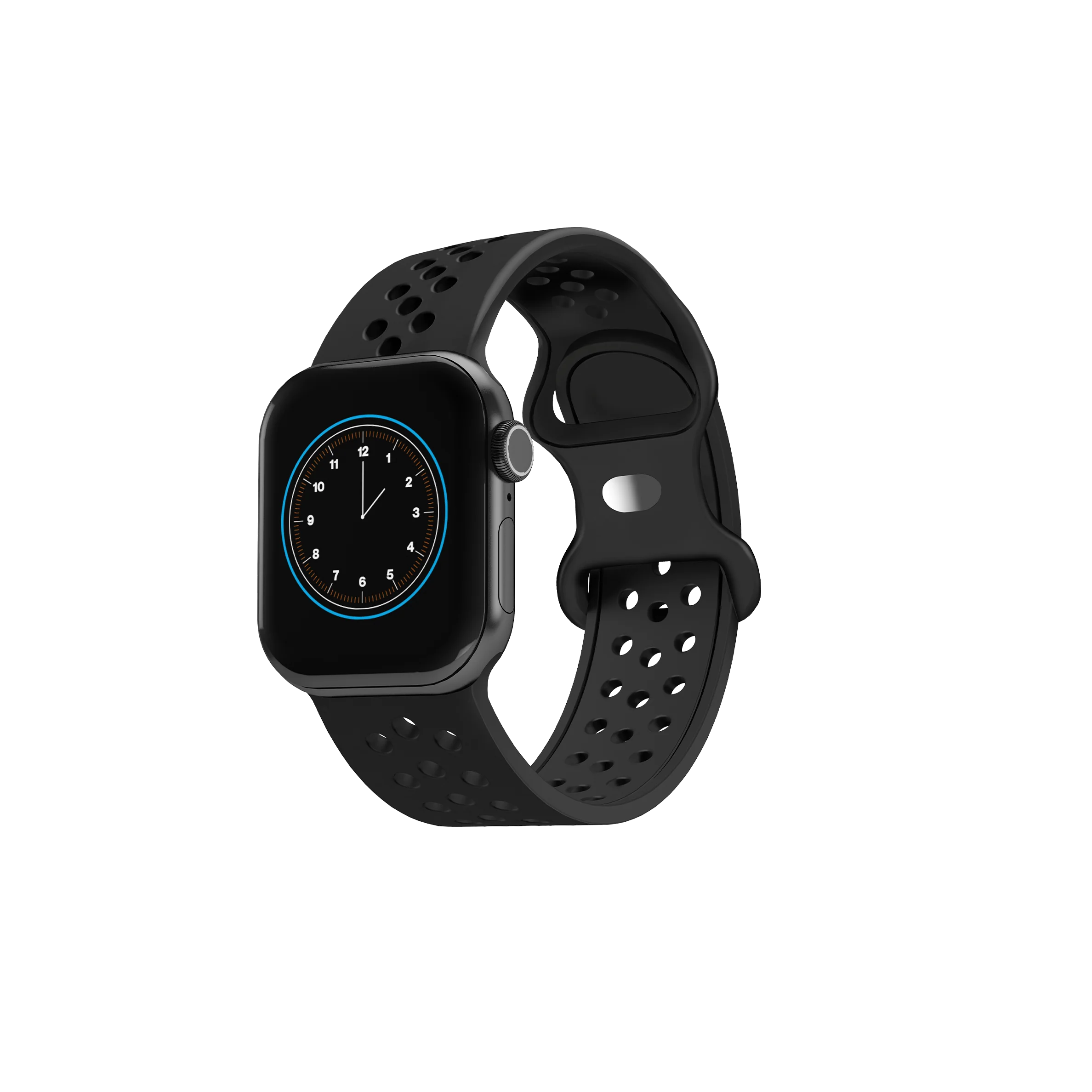 Silicone Sports Bands for Watch Series 3/4/5/6/7/8/9/10/SE (42/44/45/46mm & Ultra/Ultra 2 49mm)
