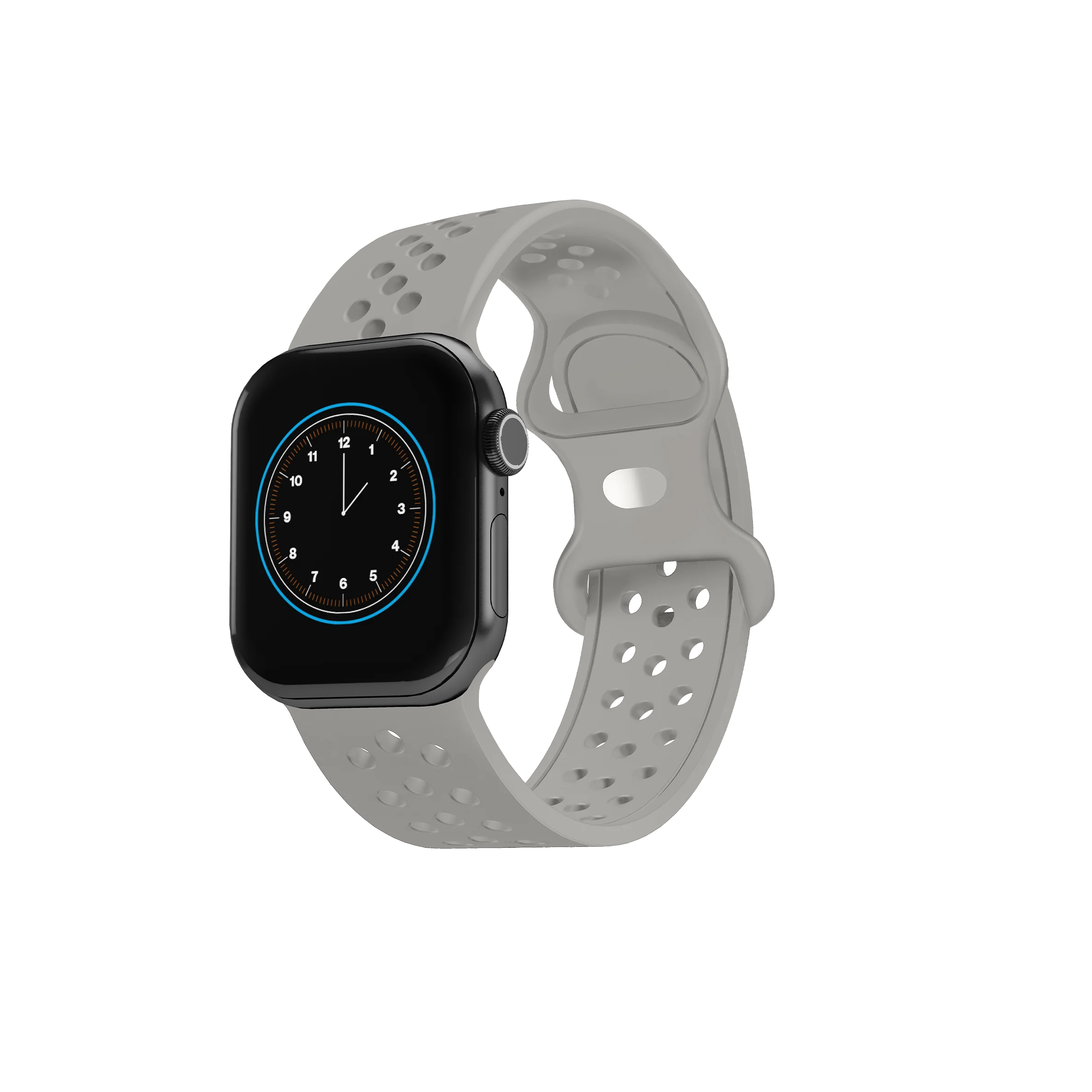 Silicone Sports Bands for Watch Series 3/4/5/6/7/8/9/10/SE (42/44/45/46mm & Ultra/Ultra 2 49mm)