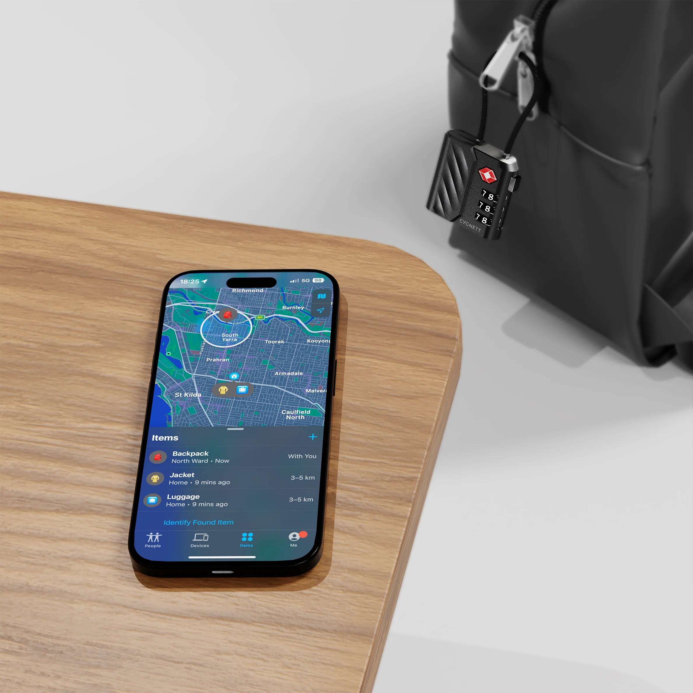 Bluetooth® TravelTag TSA Lock with USB-C Recharging - Image 5
