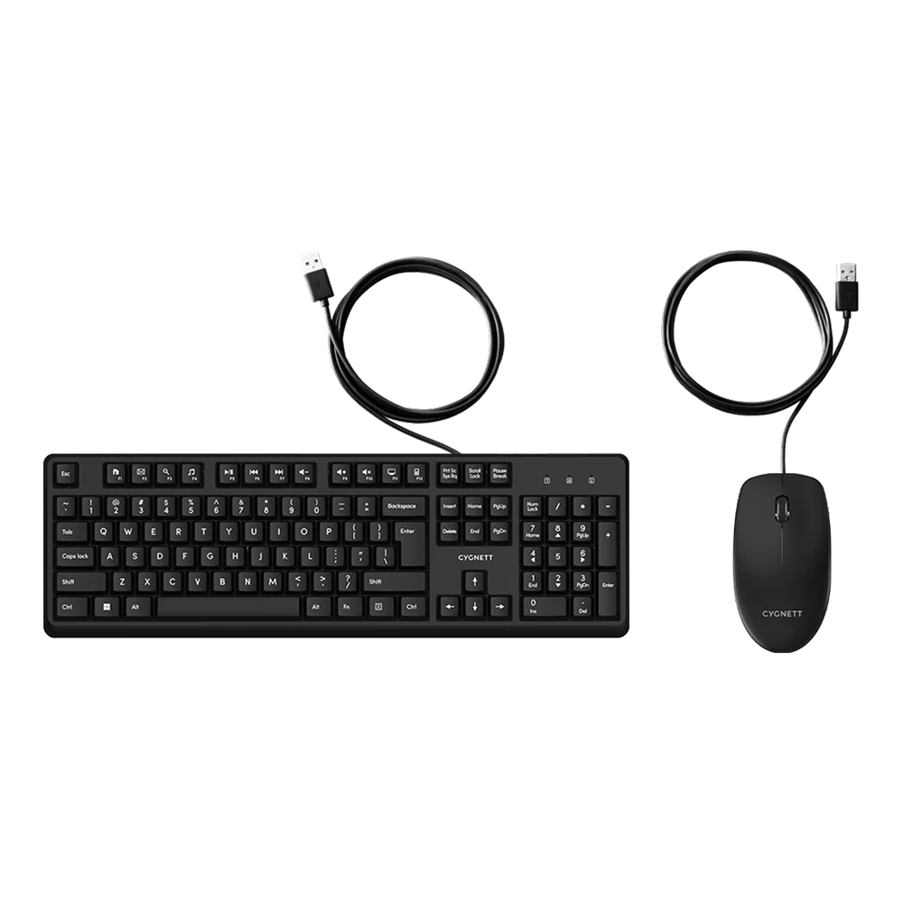 Wired Keyboard & Mouse Combo